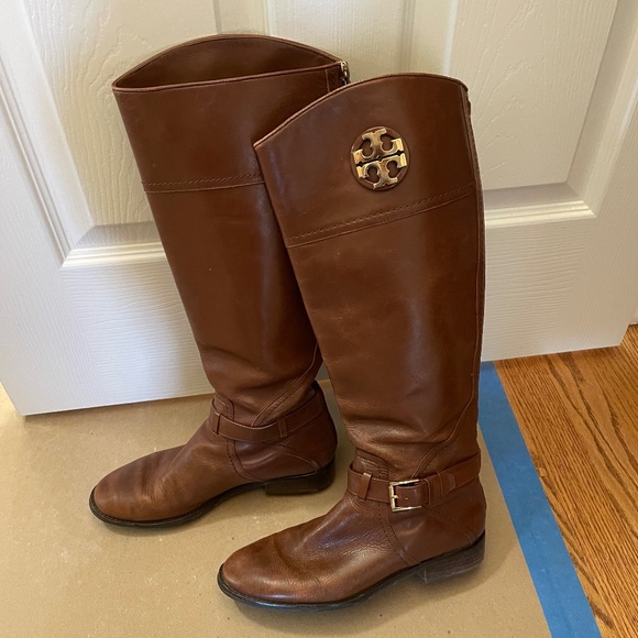 Tory Burch Adeline riding boots - Picture 1 of 9